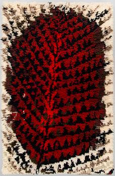 Kirsti Ilvessalo, rya, modell för Finska handarbetets vänner. Ca 168x107 cm.