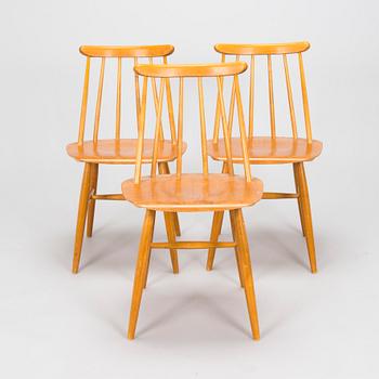Ilmari Tapiovaara, tuoleja, 3 kpl, "Fanetti" Edsbyverken, 1960-luku.