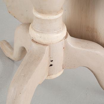 A late 19th century drop-leaf table.