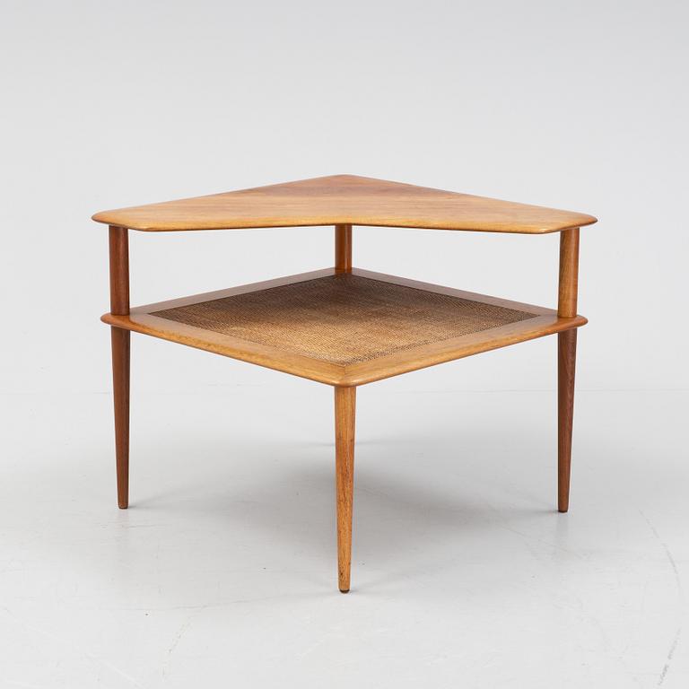 Peter Hvidt & Orla Mølgaard Nielsen, hörnsoffa med bord 3 dlr, "Minerva", France & Daverkosen Danmark 1950-tal.