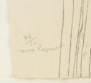 Max Papart, Portrait in half-figure.
