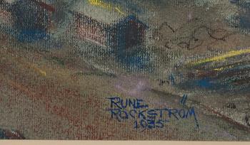 RUNE ROCKSTRÖM, pastell, signerad och daterad.