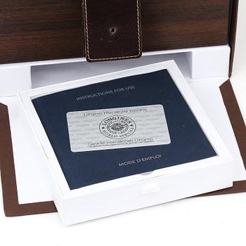 ARMBANDSUR, herr, Longines, "Weems cronograph", Swiss Air no:2.