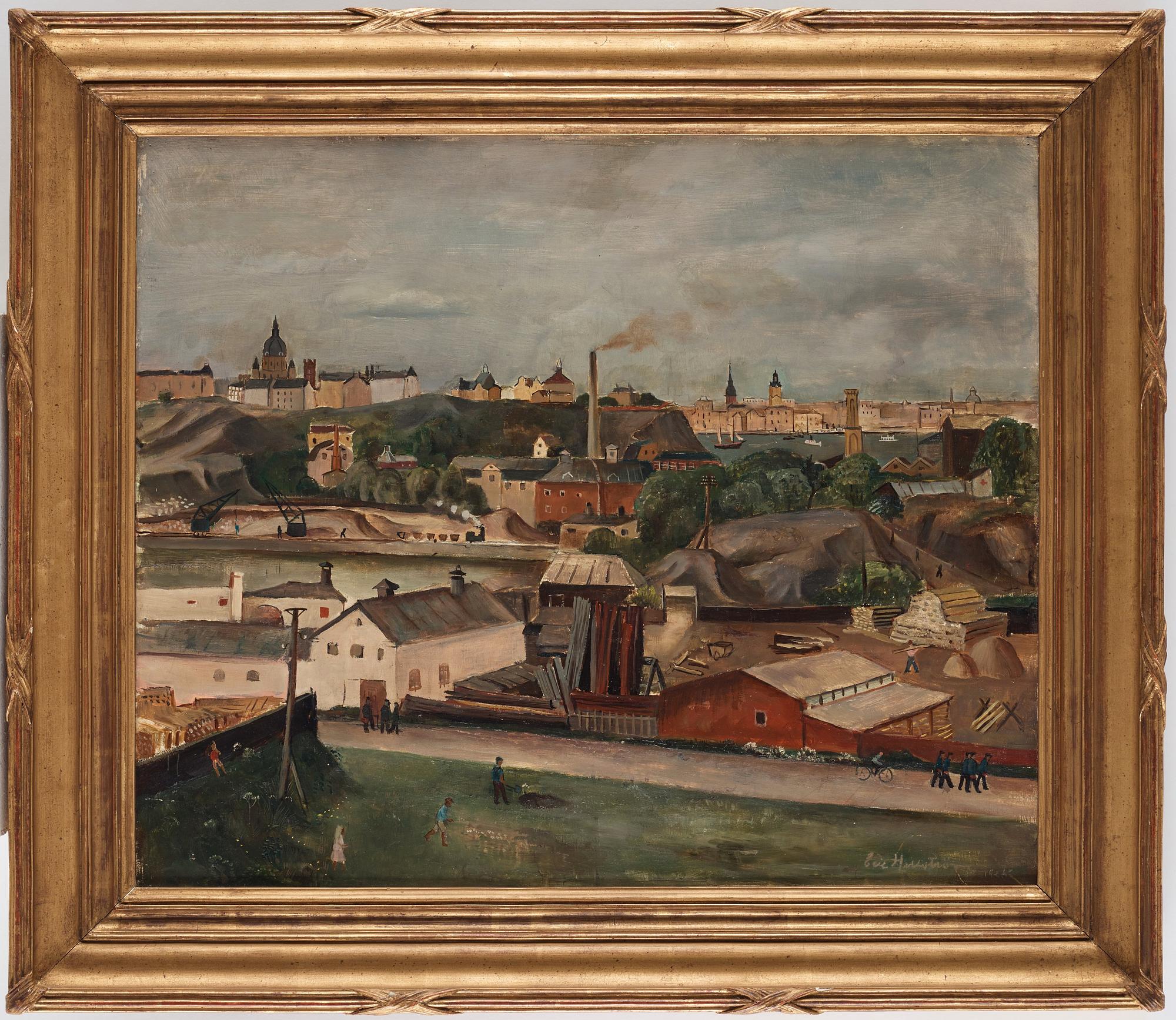 Eric Hallström, "Från Hammarbyleden".