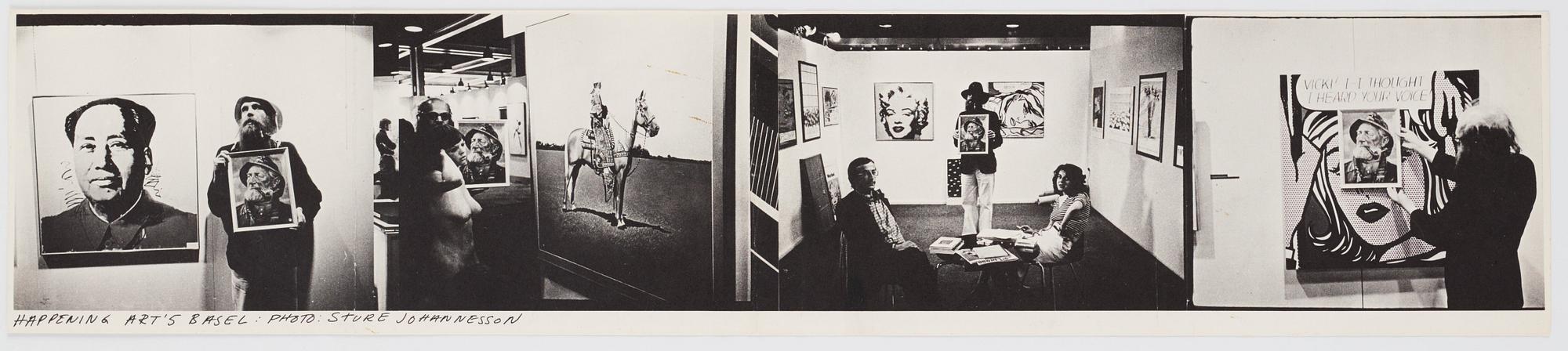 Carl Johan De Geer, photographs, seven photo collages 1958-1979.
