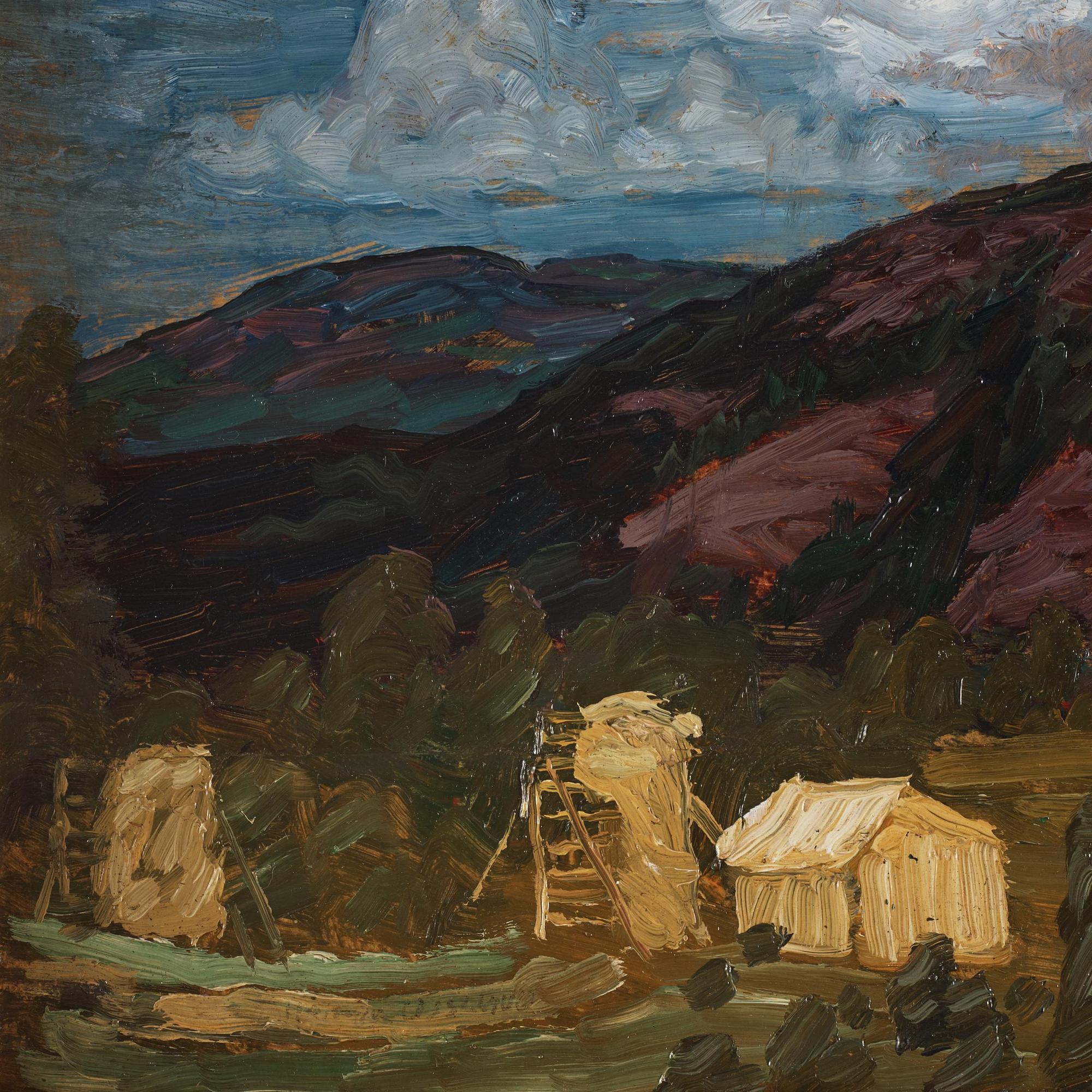Helmer Osslund, Landscape Norrland.