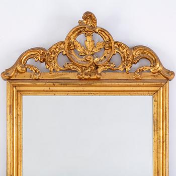 A late 19th century mirror.