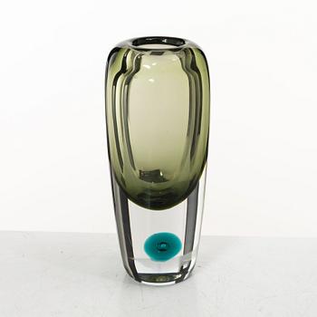 Saara Hopea, a 'Bubble' glass vase, Nuutajärvi Notsjö, Finland 1957.