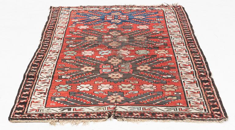 Rug, "Sunburst", Kazak, circa 250 x 137 cm.