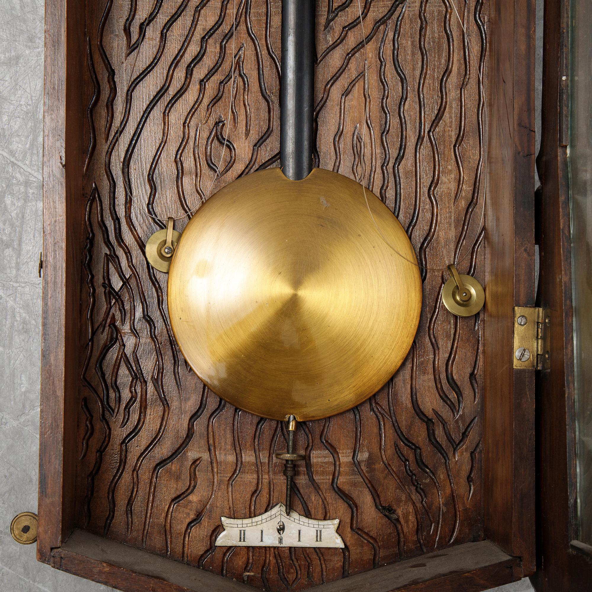 A wallregulator clock from Gustav Becker, late 19th Century.