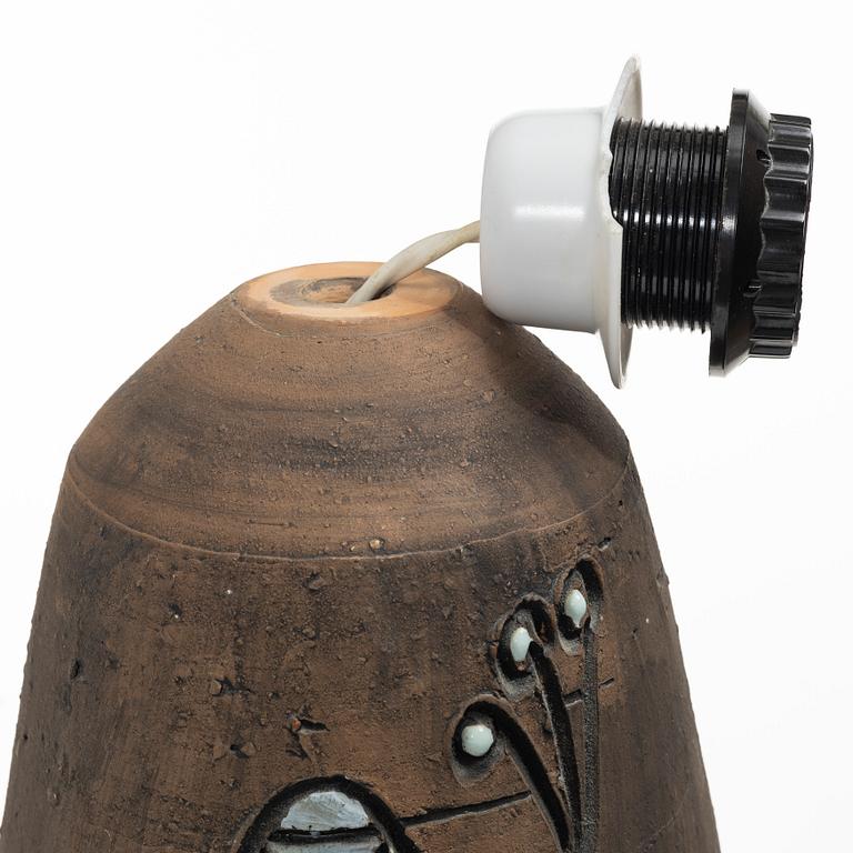 Marian Zawadzki, golvlampa, Tilgmans Keramik, 1956.
