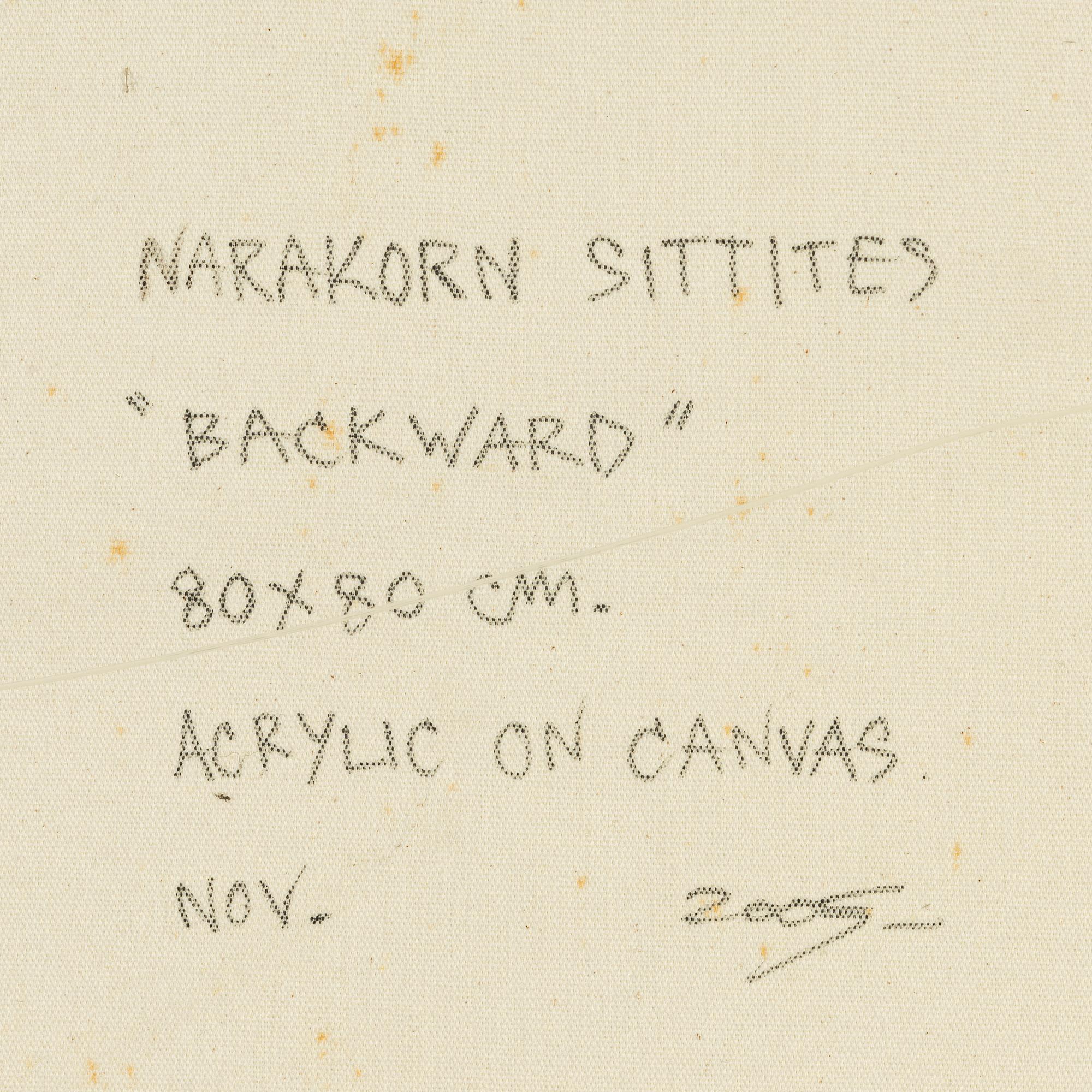 Narakorn Sittites, acrylic on canvas, signed and dated 2005.
