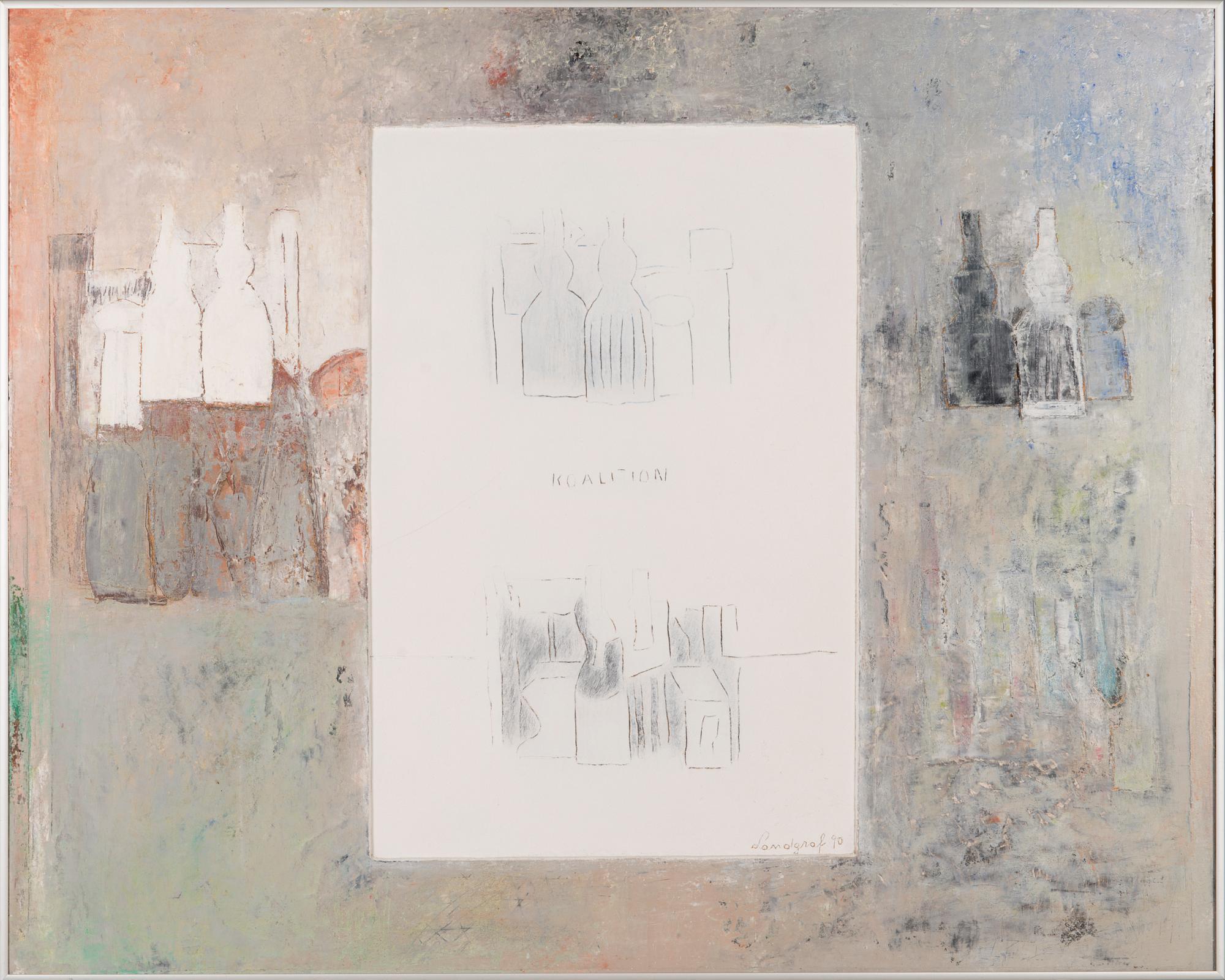 PAVEL LANDGRAF, signeerattu ja päivätty -90.