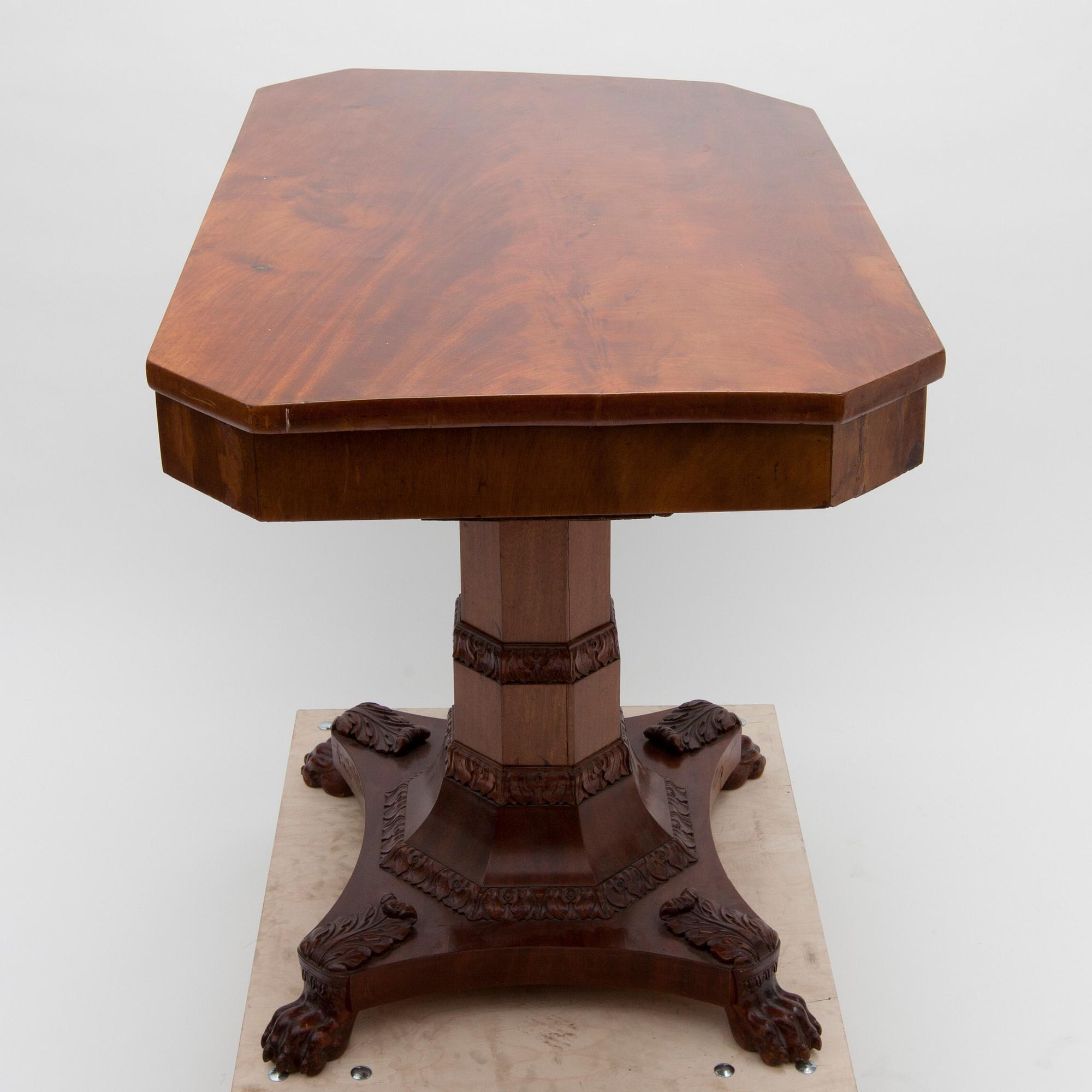 BORD, biedermeierstil, Ryssland 1800-talets slut.