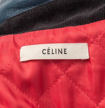 LEATHER JACKET, Celiné, french size 36.