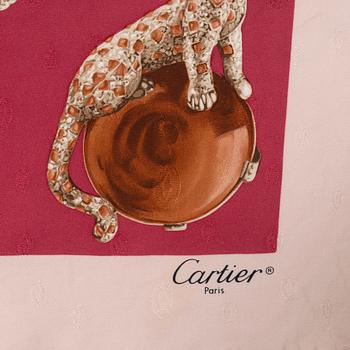 Cartier, scarf.