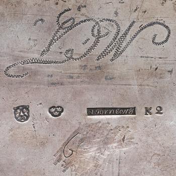 SOCKERSKRIN, av Nils Tornberg, Linköping, 1792. Gustavianskt.