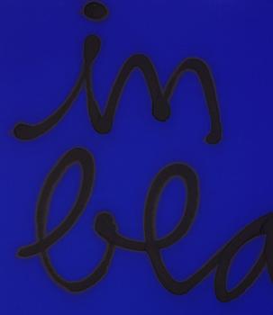 Ben Vautier, "In Black".