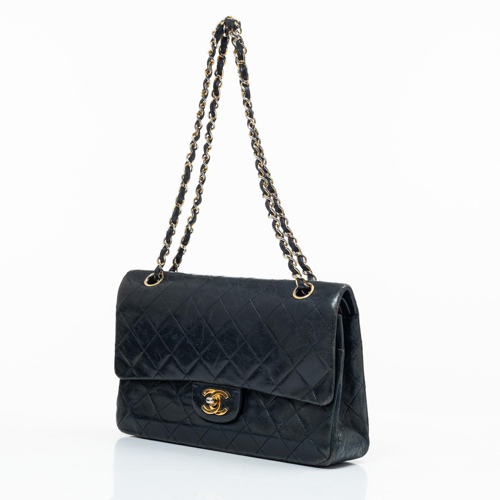Chanel, Bag, "Medium Double Flap Bag", 1986-1988.