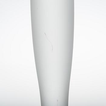 Timo Sarpaneva, kynttilänjalkapari, lasia, "Marcel", signeeratut TS Iittala 2001 ja TS.