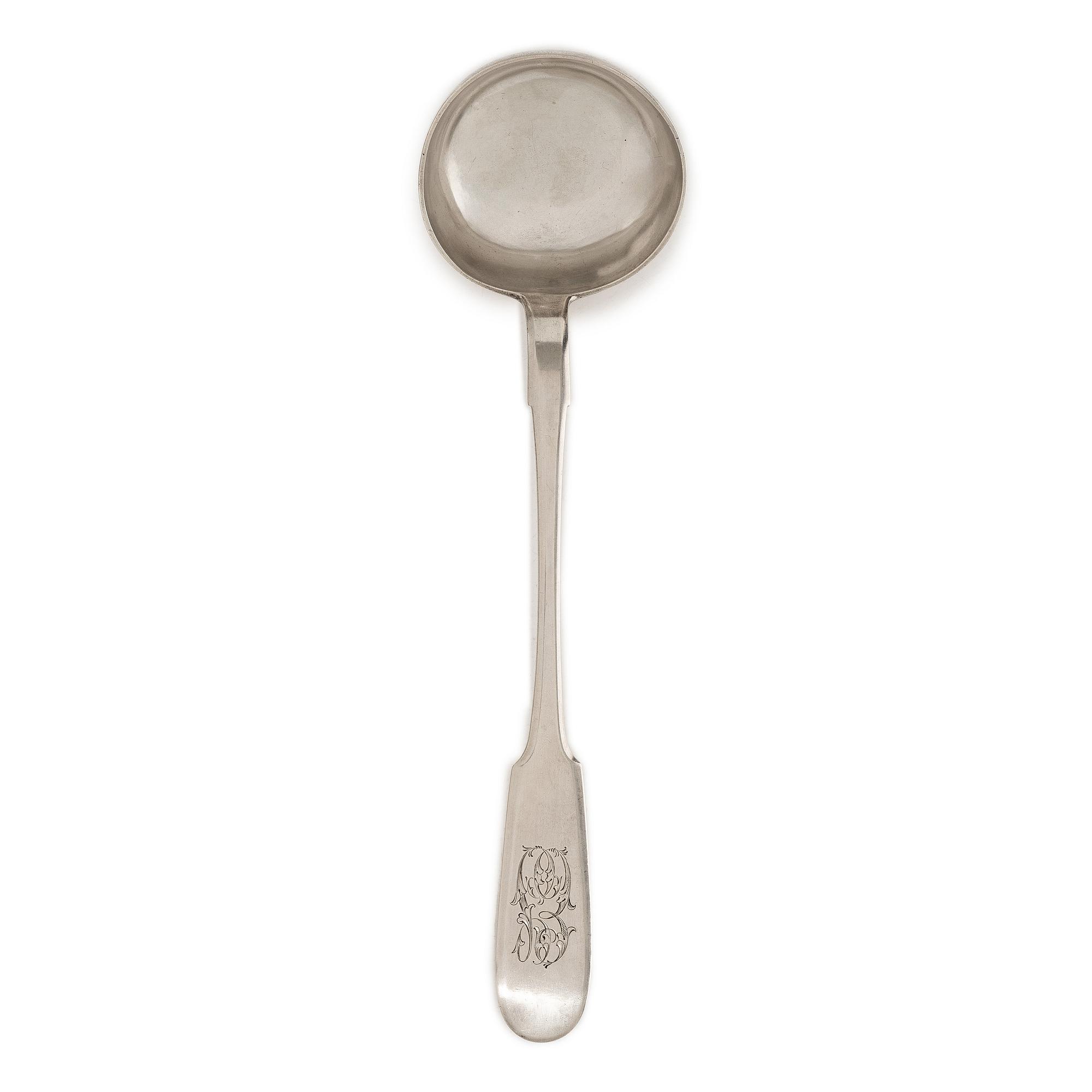 Soppslev, silver, St Petersburg, Ryssland 1908-1926.