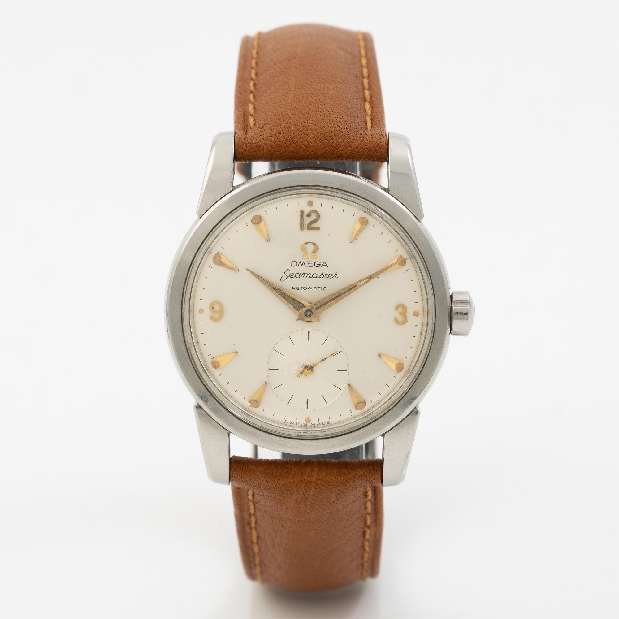 Omega, Seamaster, wristwatch, 34 mm.