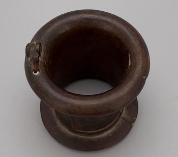 ARMRING, mässing, arkaiserande, Afrika, sannolikt 1800-talets slut.