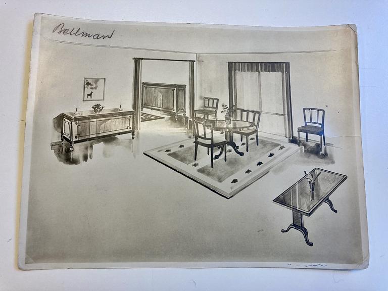 Skåp, "Bellman", Mobilia, Malmö, 1930/1940-tal.
