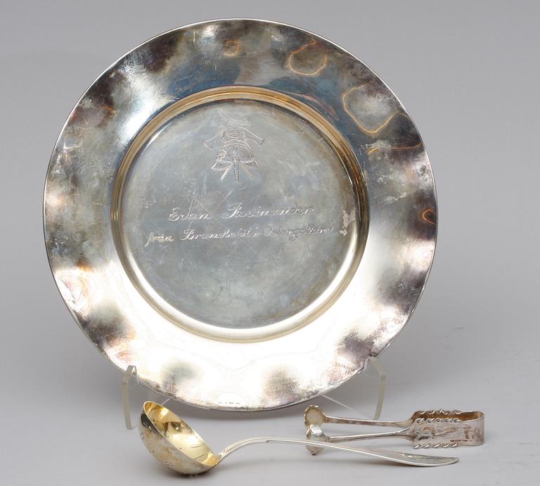 PARTI SILVER, 3 delar, 1900-tal.