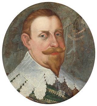 324. Cornelius Arendtz Attributed to, "King Gustaf II Adolf" (1594-1632).