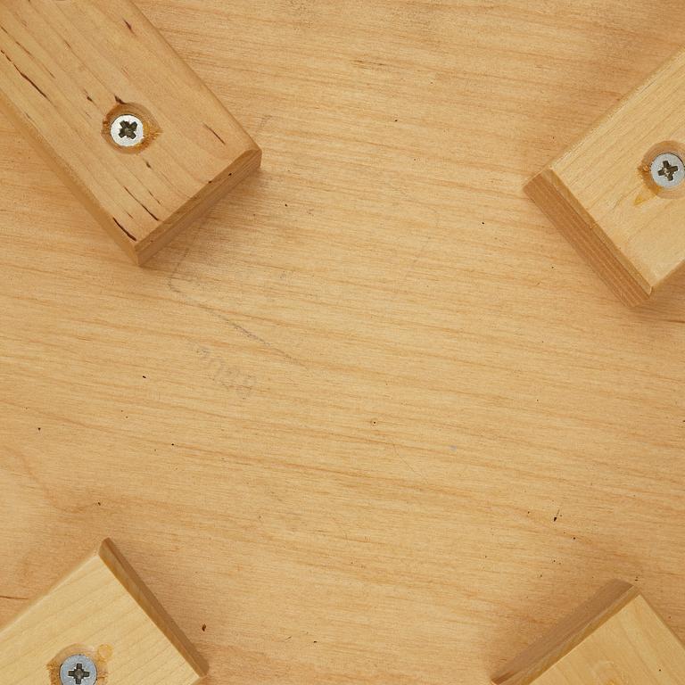 Alvar Aalto, stools, 4 pcs, model 60E, late 20th century.