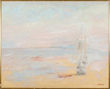 OLLE CARLSTRÖM, olja på duk, signerad.