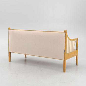 An Empire style sofa, early 20th century.