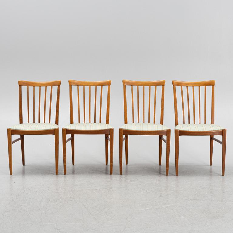 Carl Malmsten, four chairs, model Herrgården, Bodafors, 1961.