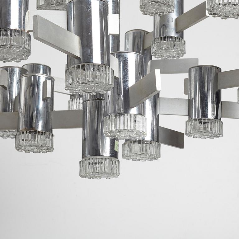 Gaetano Sciolari, a ceiling lamp by Sciolari Lighting, Italy 1960-70's.