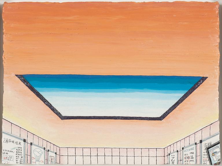 Henry Hudson, mixed media, signed verso and dated 15.