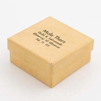 Pendant/brooch, silver with old-cut and rose-cut diamonds, 19th century,