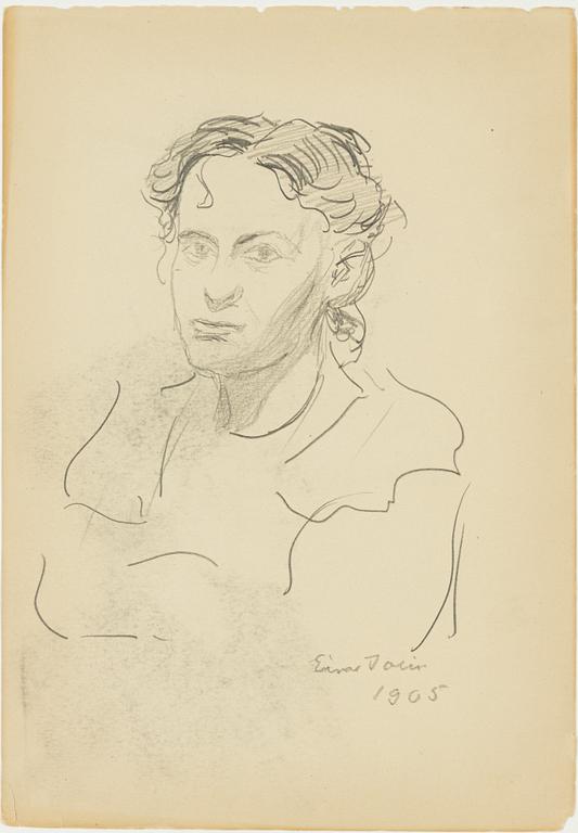 Einar Jolin, Portrait.