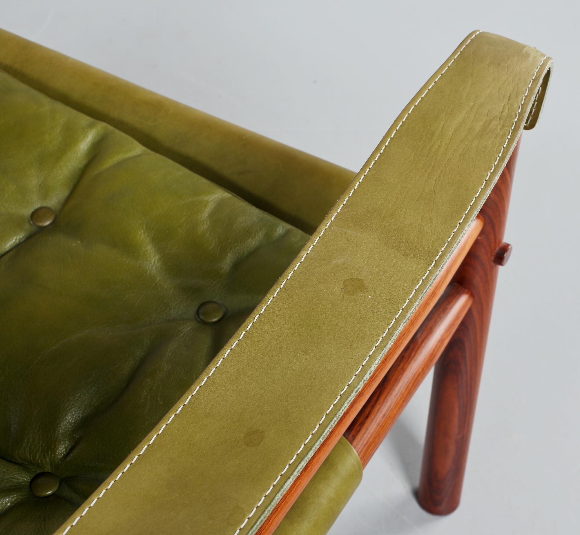 FÅTÖLJER, ett par, "Sirocco", Arne Norell, 1900-talets andra hälft.