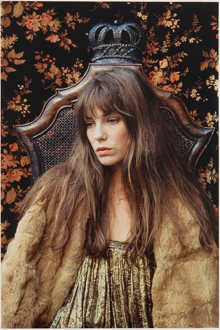 Ewa Rudling, photograph of Jane Birkin signed and dated 1975, numbered 7/30.