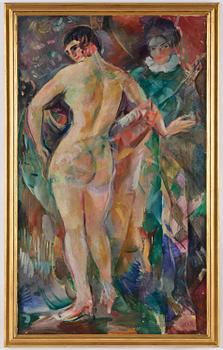 Jules Schyl, Model and Harlequin.