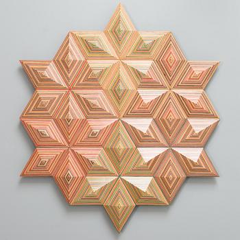 ALEKSI PUUSTINEN, RELIEF, "Kaleidoscope", signerad 2020 och numrerad 1/2.