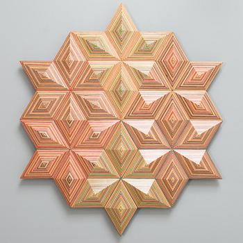 ALEKSI PUUSTINEN, RELIEF, "Kaleidoscope", signerad 2020 och numrerad 1/2.