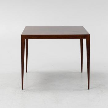 Severin Hansen, a mahogany veneered coffee table, Haslev Møbelfabrik, Denmark, 1960's.