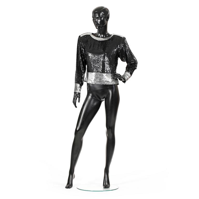YVES SAINT LAURENT, topp, 1985-86.