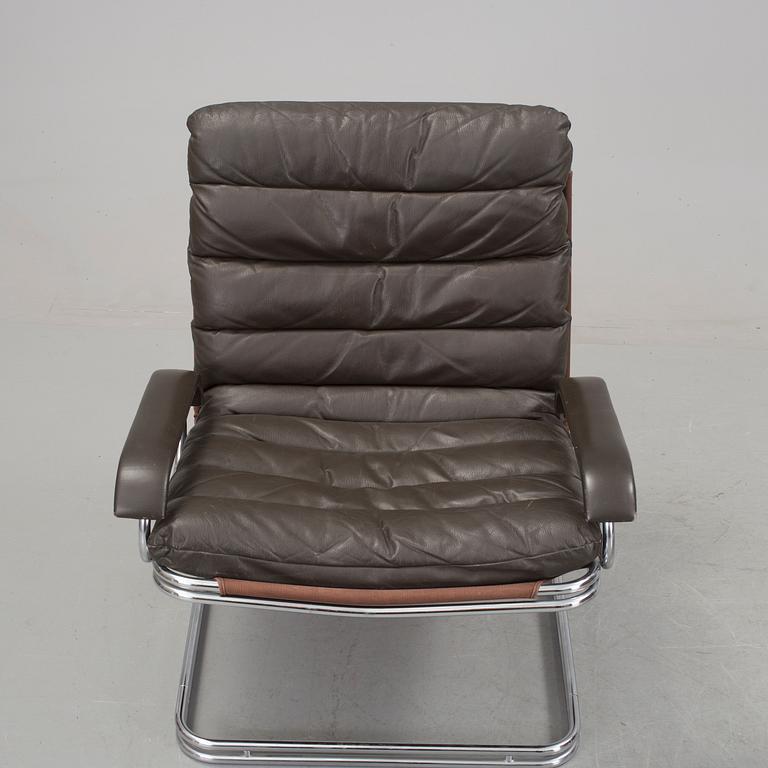 Armchairs, a couple, "Fuga" John Mortensen, Thams Møbler.