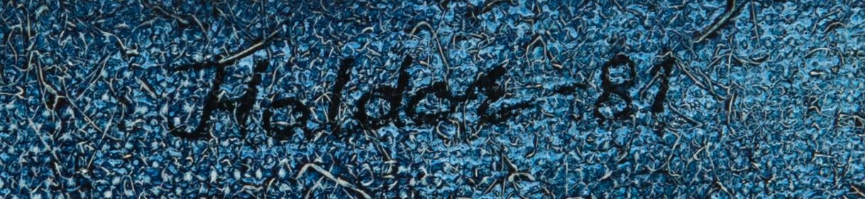 Haldor Paulsson, "Woman in a Future Storage Box”, ("Kvinna i framtida förvaringsbox”).