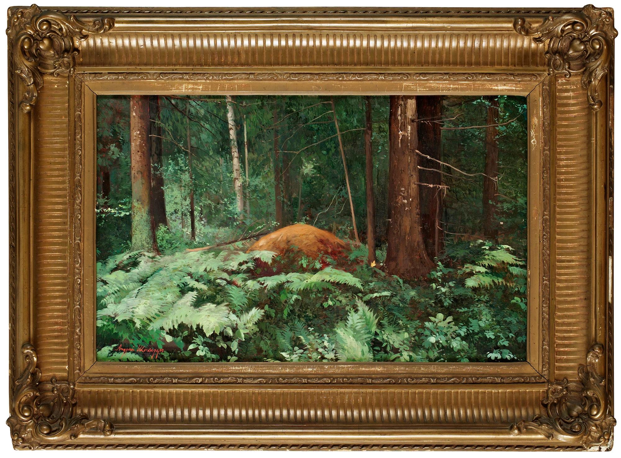 Andrei Nikolaevitch Schilder, Skogslandskap.
