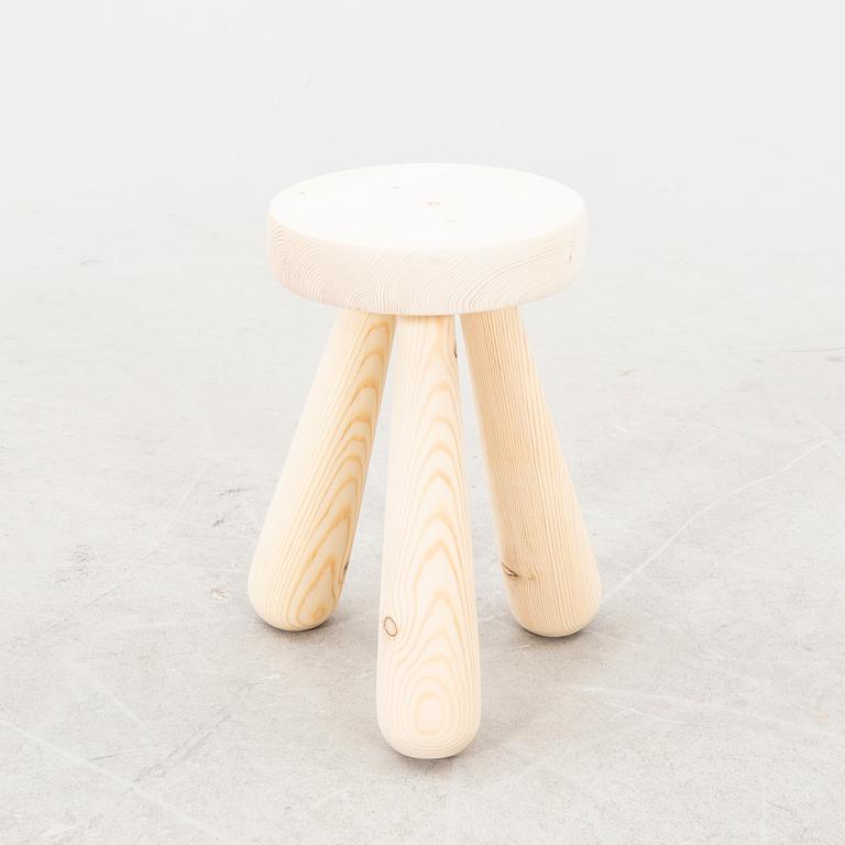 A pine stool around 2000.