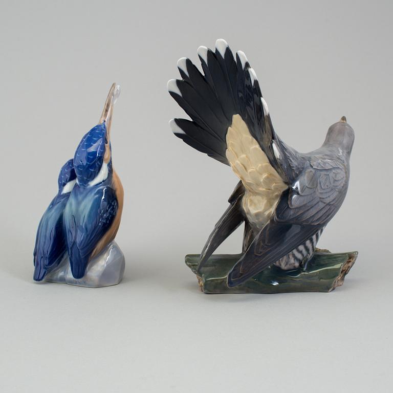 Two Danish figurines from Royal Copenhagen and Bing & Grøndahl.